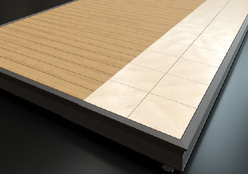 poolDECK individuelle Oberflächenveredelung