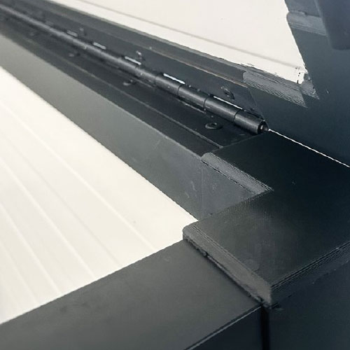 poolDECK einseitiges Schienensystem