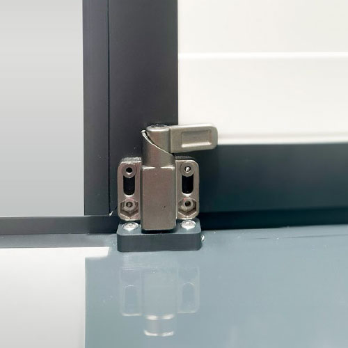 poolDECK einseitiges Schienensystem