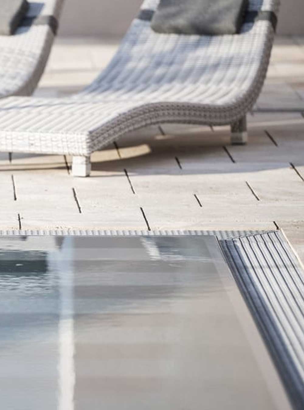 Polyfaser Einstückbecken mit Überlauf