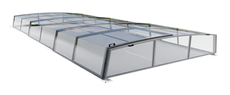 Diamant Pool-Überdachung LINE