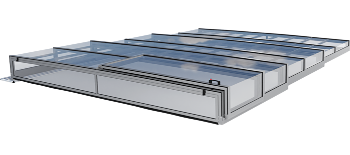 Diamant Pool-Überdachung PrestigeLINE