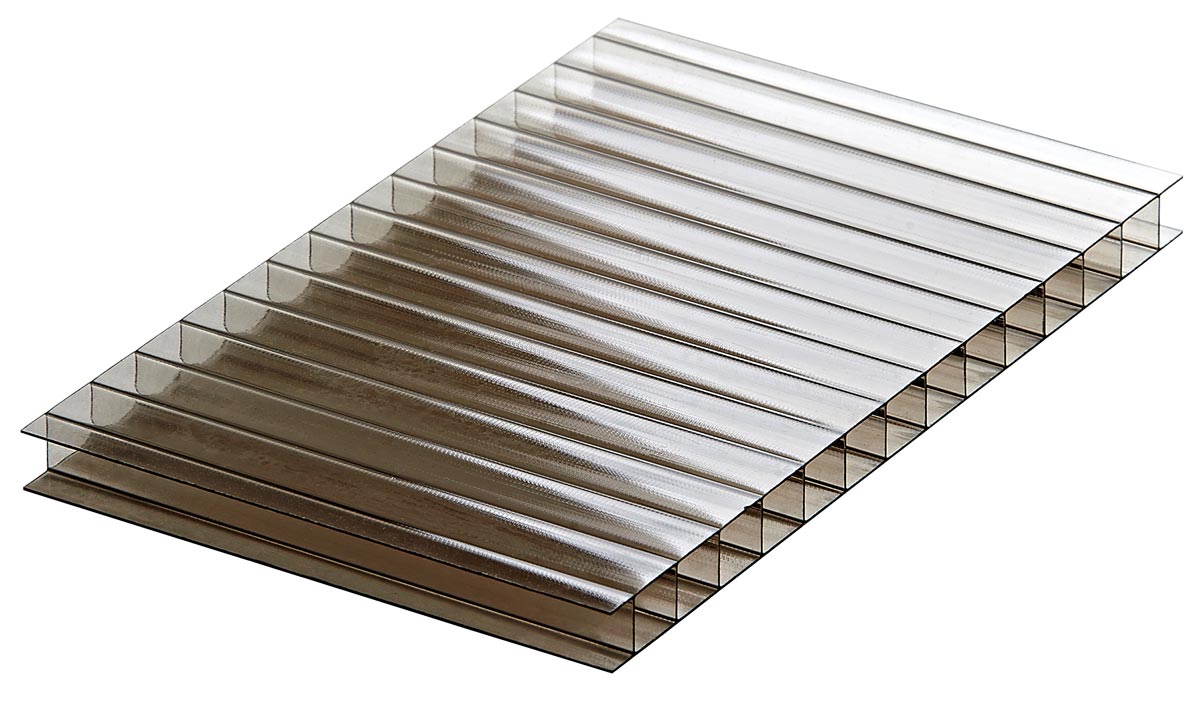 PrestigeLINE - Polycarbonat hohl smoke