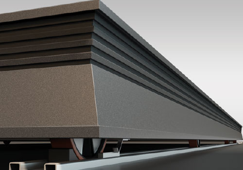 poolDECK einseitiges Schienensystem